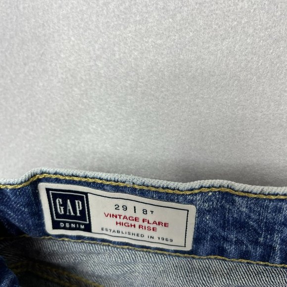 GAP Blue Flare & Wide Leg Jeans - Picture 11 of 14